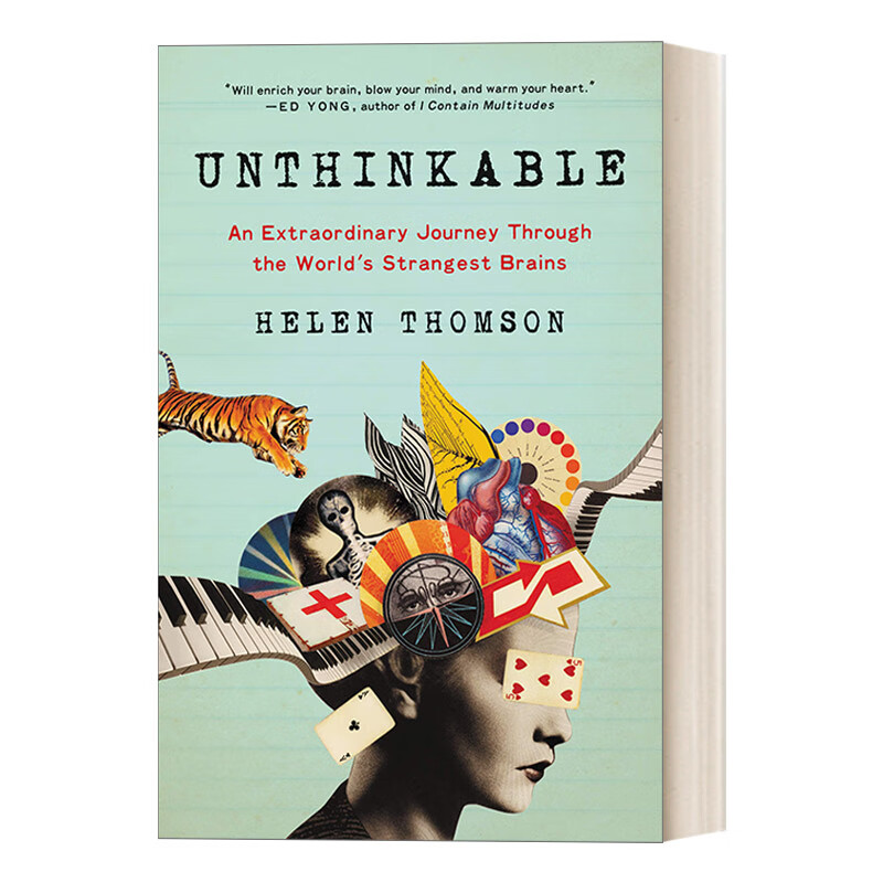unthinkable 英文原版 不可思议 世界上zui奇怪大脑的非凡旅程 脑科普