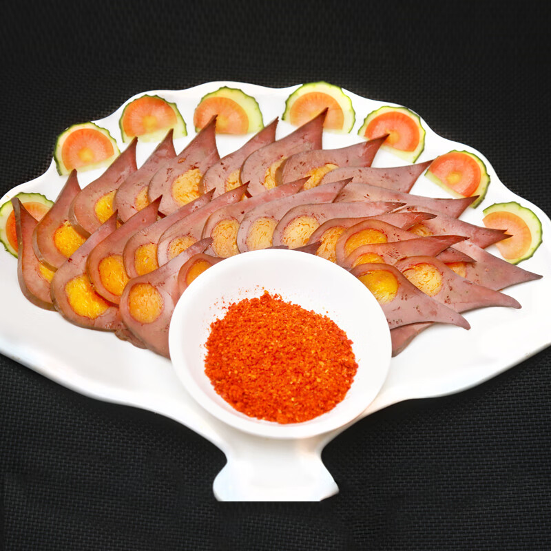 岳老大150g*5袋蛋黄猪肝酒店凉菜夹心卤猪肉熟食即食真空半成品肉凉拌