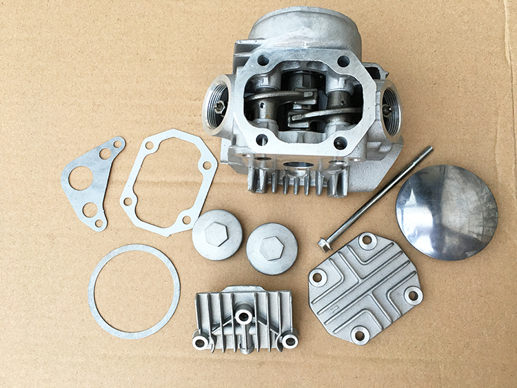 摩托车配件 嘉陵jh70 气缸头 70型缸头总成 嘉陵jh70缸头总成定制