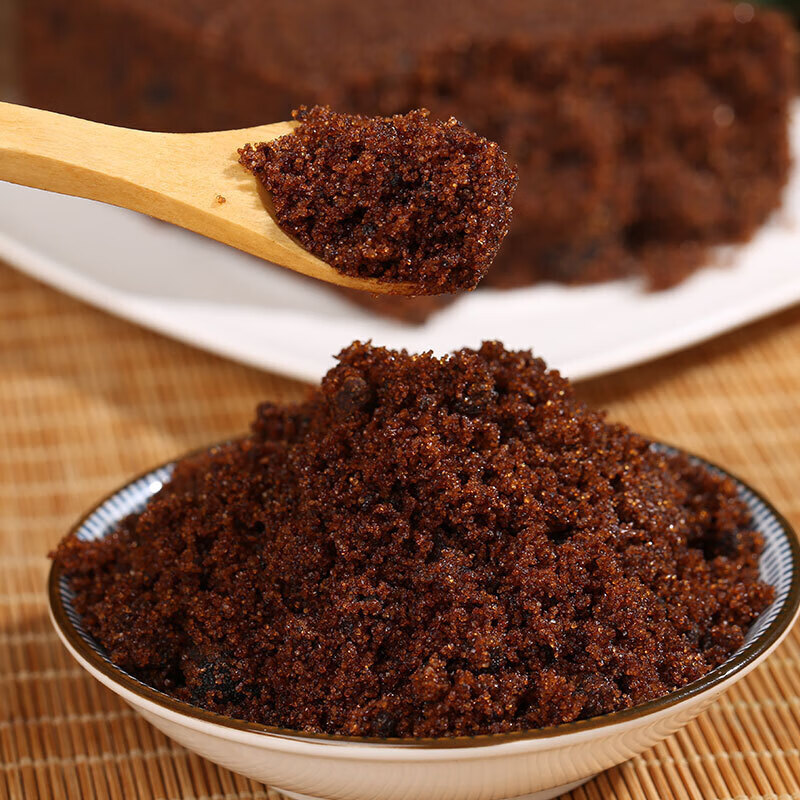 哺食旺红糖甜菜红糖老红糖土法熬制农村土2斤x1