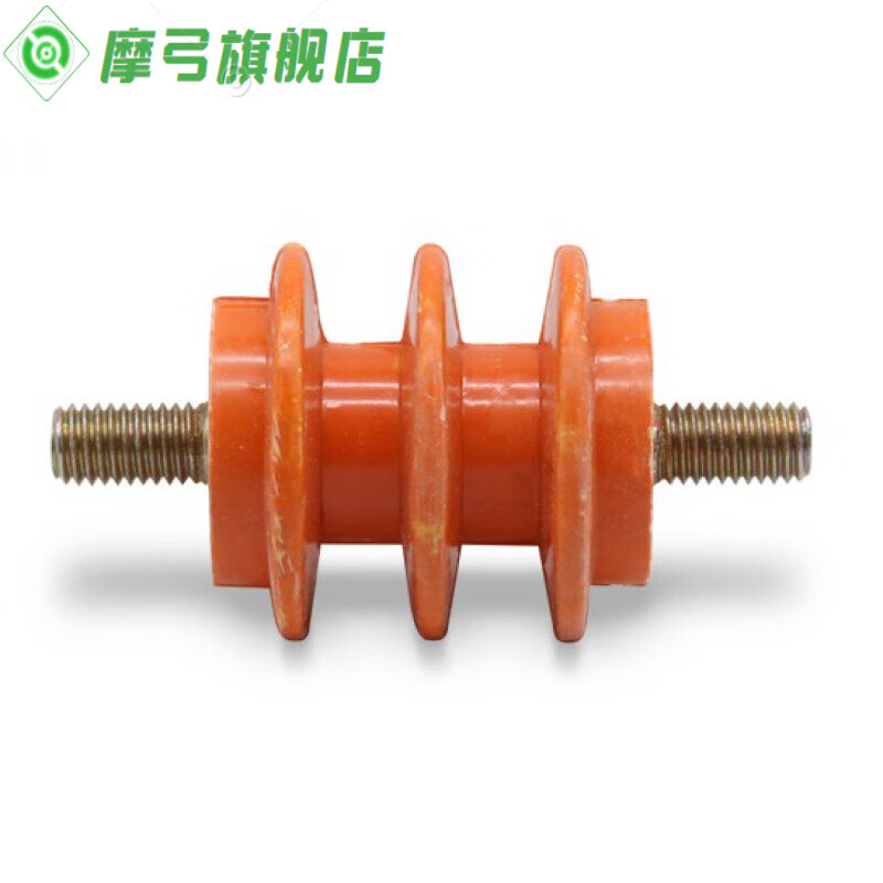 零线端子排绝缘柱绝缘子30*30m6m8m10两头螺杆零线排低压绝缘端子配电