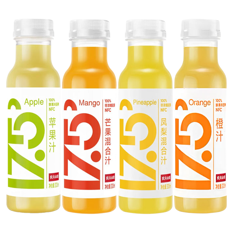 ���ڲ�����ũ��ɽȪ ����֭17.5��nfc��ع�֭���� 300ml ��֭ 10ƿ 65Ԫ