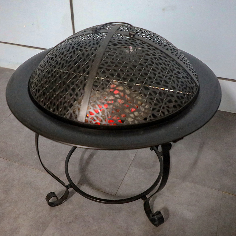 室内冬天取暖器家用多功能柴火炉烤火盆碳火炉架炭炉烧烤架火炉ldn