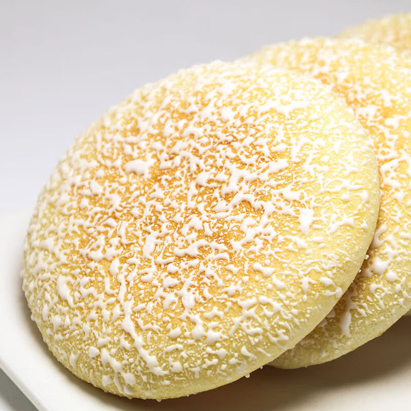 手工奶香老面法饼 法式雪饼传统糕点心饼干早餐面包零食 整箱 50包【100个法式雪饼】