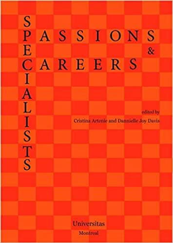 预订 specialists: passions and careers
