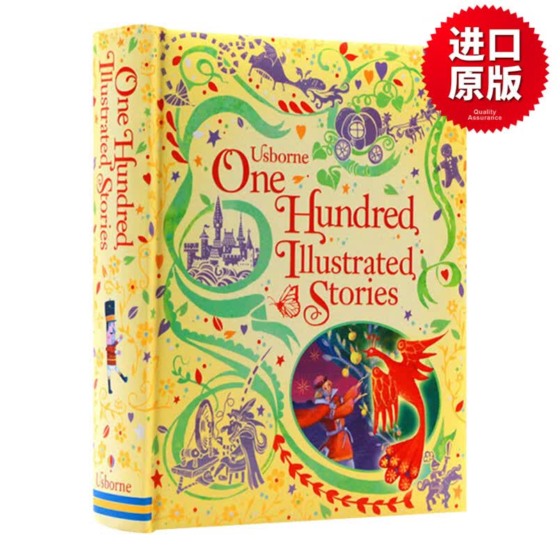 一百个插图故事 百年故事 One hundred illustrated stories 英文原版儿童绘本读物 英文版 进口英语原版书籍