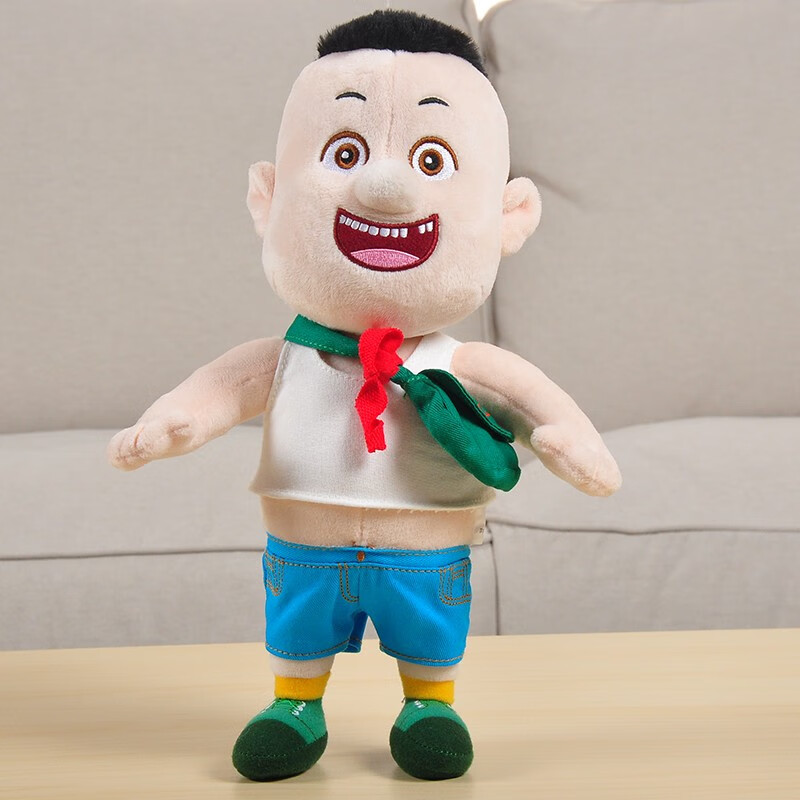 公仔熊熊乐园帮帮团毛绒玩具娃娃玩偶儿童节礼物 光头强30cm 电影同款