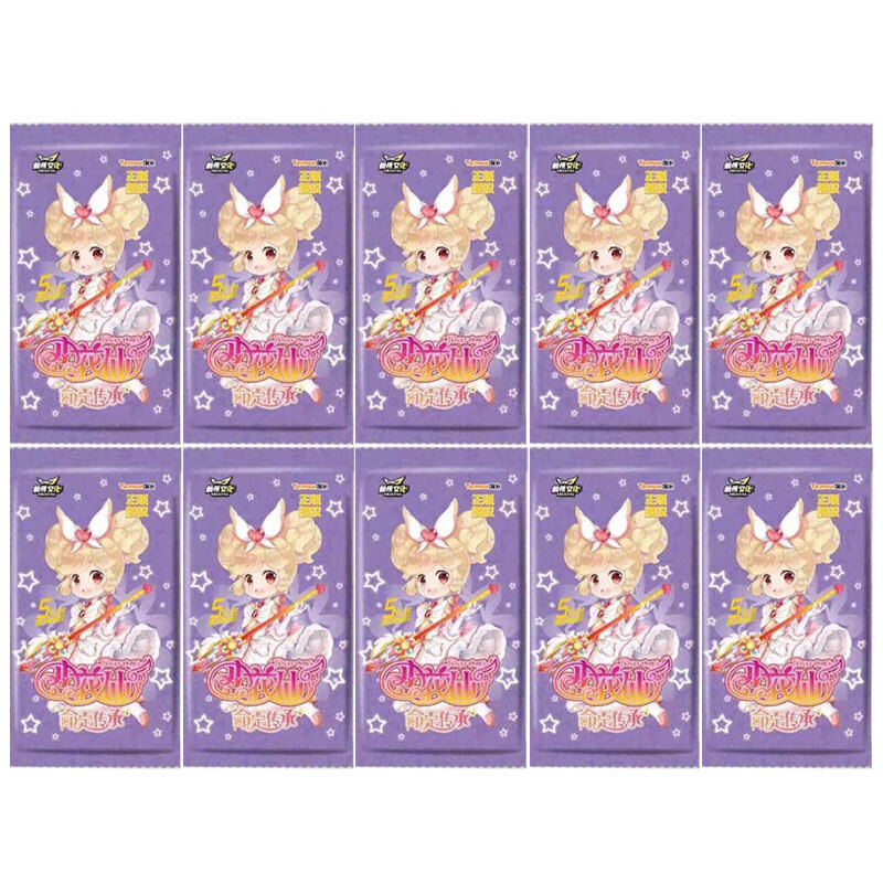 小花仙小花仙卡片收藏卡牌精灵王奇迹力量全套女孩玩具卡 命定传承1盒20包