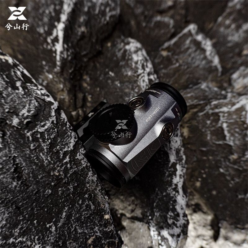 spitfire 3x三倍棱镜短瞄全新内分化高清抗震玩具瞄准镜 黑色