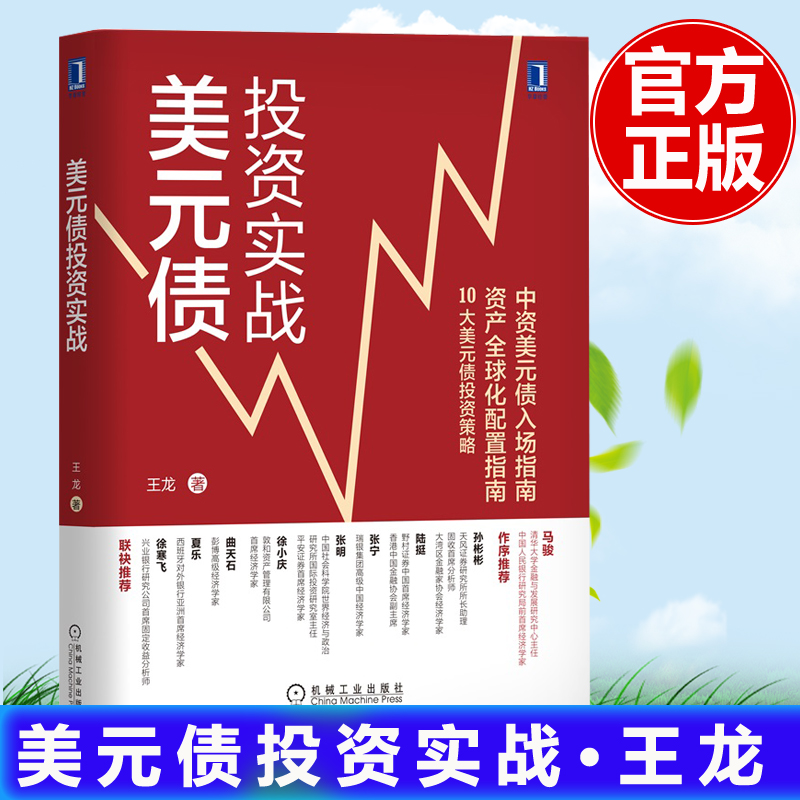 正版书籍 美元债投资实战 王龙著中资美元债入门到精通一本书读懂国际债券市场的深层游戏规则和经典投资实战策略马骏作序经济管理