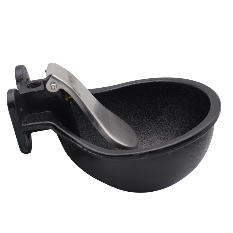 mgfus牛用饮水碗加厚铸铁牛用自动饮水器牛马饮水器饮水槽特大号