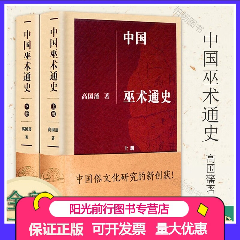 【中国巫术通史上下册共2本 精装 高国藩著 中国巫术敦煌巫蛊中国俗