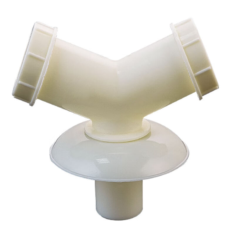 山头林村下水道封口器三通洗衣机排水管面盆40 50pvc管道下水管地漏