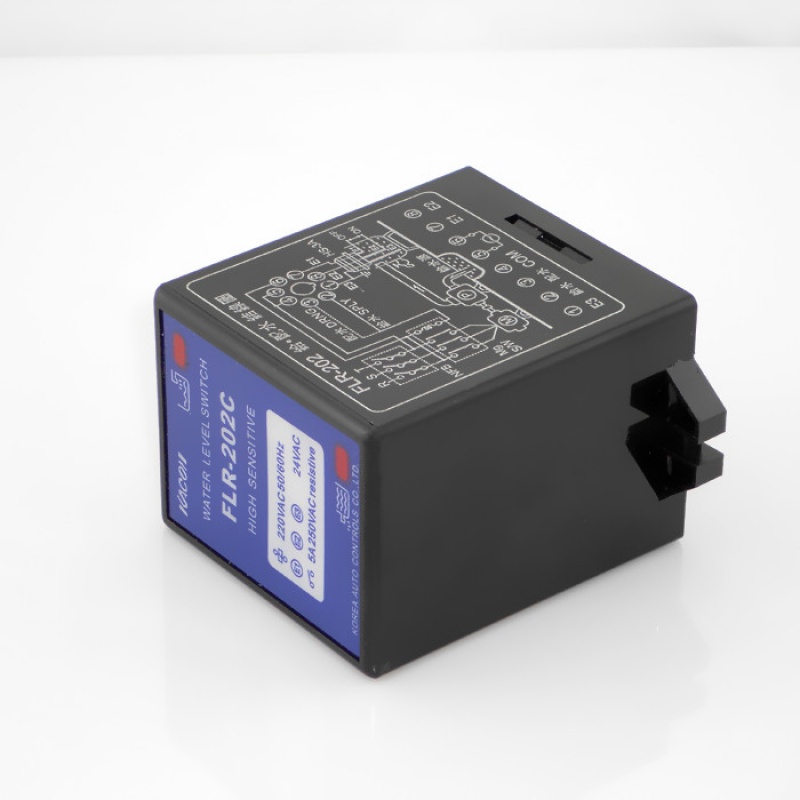 韩国感应式液位控制器水位开关凯昆flr-202c继电器液位开关