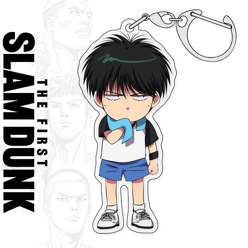 巧奈灌篮高手亚克力挂件二次元动漫周边流川枫赤木刚宪樱木花道钥匙扣