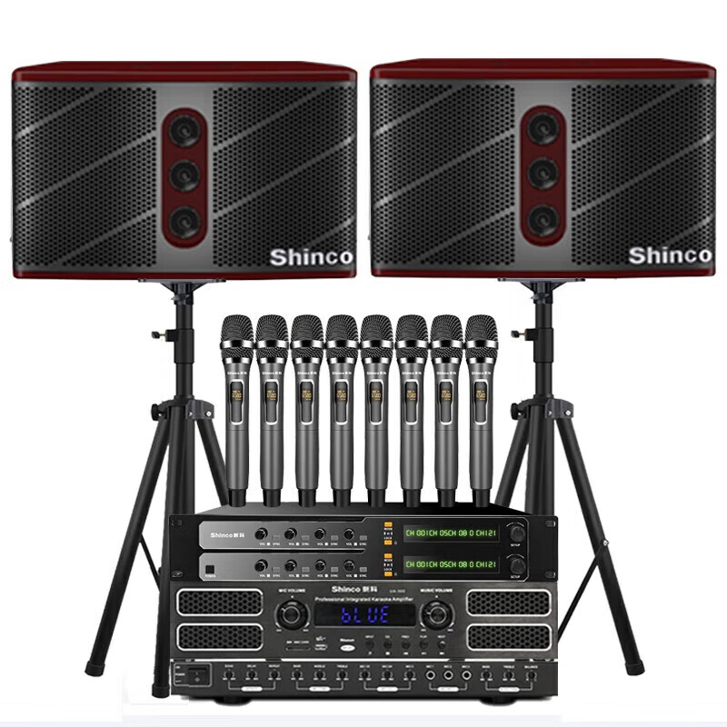 新科(shinco)xk-108家庭ktv音响套装家用k歌电脑电视客厅卡拉ok音箱