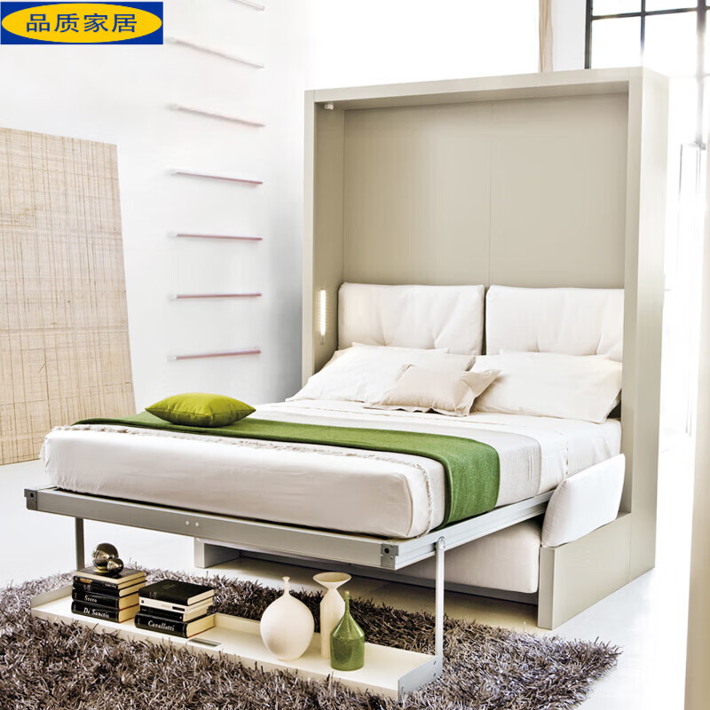宜家盛宇【品牌直销】电动升降隐形床沙发一体折叠隐藏床多功能小户型