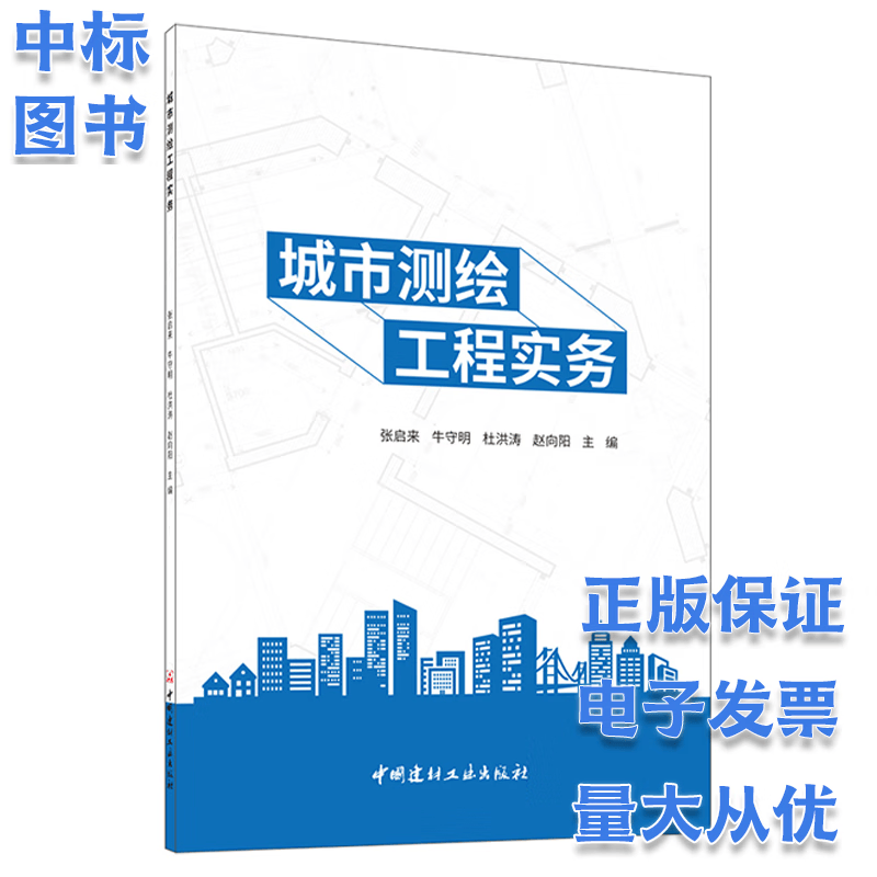 城市测绘工程实务 张启来等编 中国建材工业出版社