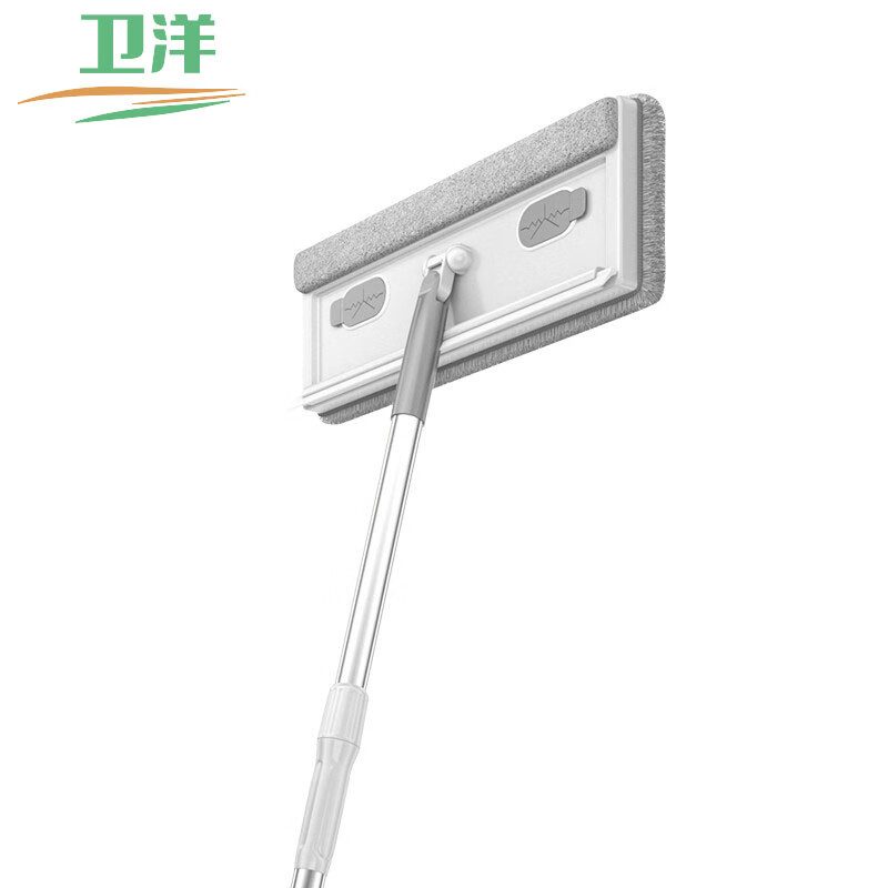 卫洋wys-2321 伸缩杆擦窗器 商场保洁多功能玻璃擦刮水器清洁刮
