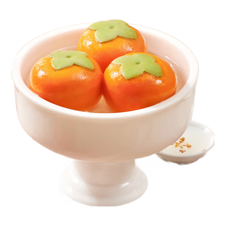 思念柿柿如意黑芝麻汤圆312g/10只 早餐夜宵元宵甜品 速冻生鲜速食