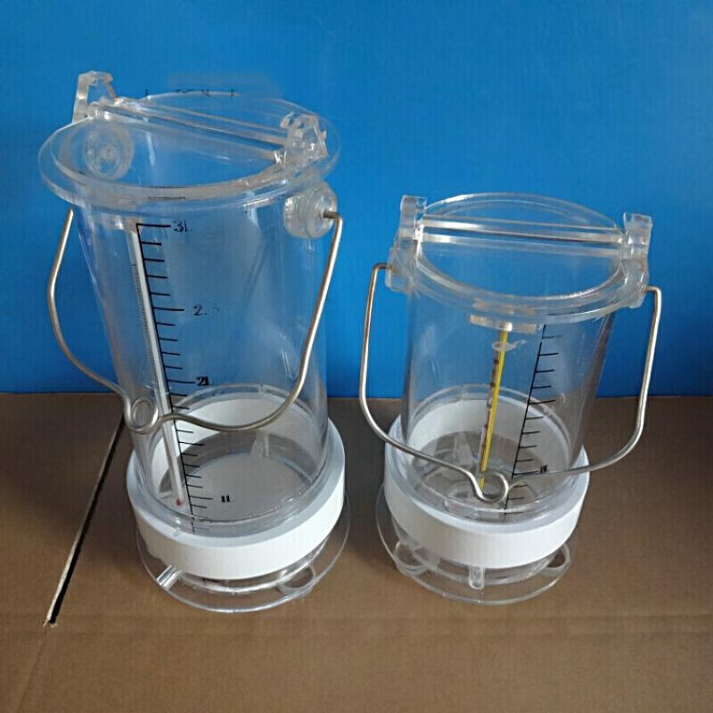 有机玻璃采水器水质采样器深水污水 水样采集器不锈钢取水样瓶  卷冉