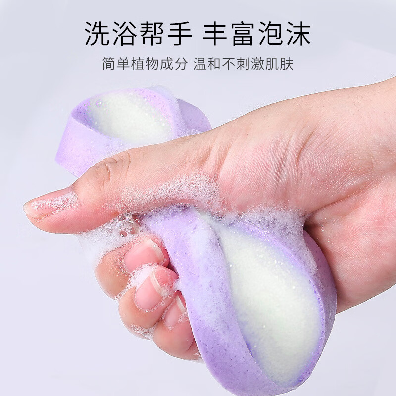 YAHLIGS柔软洗脸扑洁面扑细腻擦脸加厚卸妆木浆粉大海绵女扑清洁脸部 洗脸扑 1个 1.5cm 10个装）