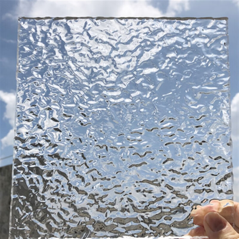 定制透明亚克力条纹板石头纹彩色水波纹炫彩花纹板长虹玻璃板广告制作