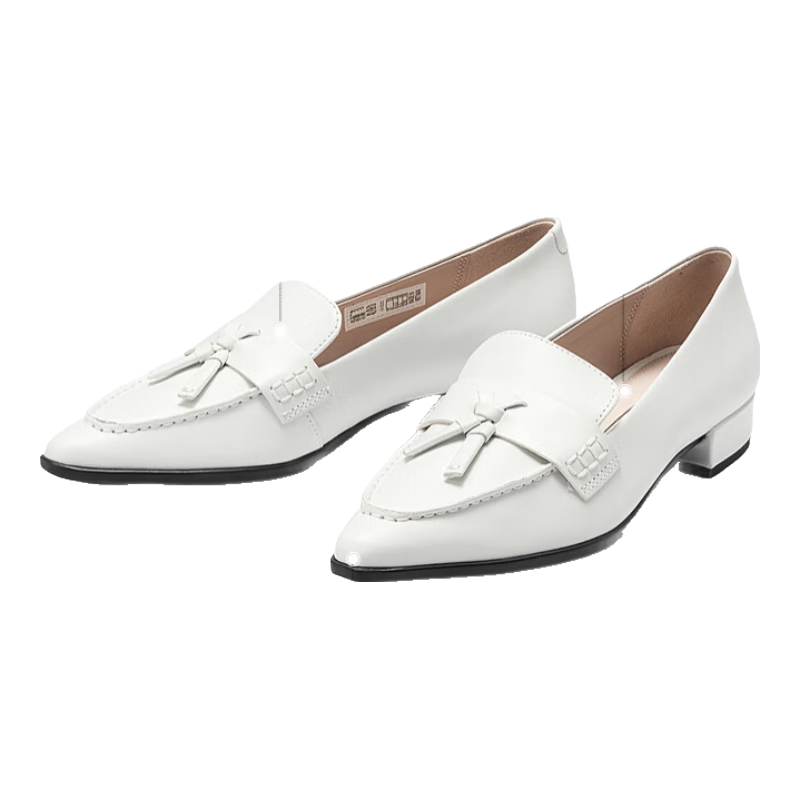 ������ECCO����Ϧ���� ����ЬŮ ʱ�аٴ��ͷ�ٴ�ǳ���ָ���Ь  ����214283 ����ɫ21428301002��ţƤ� 40