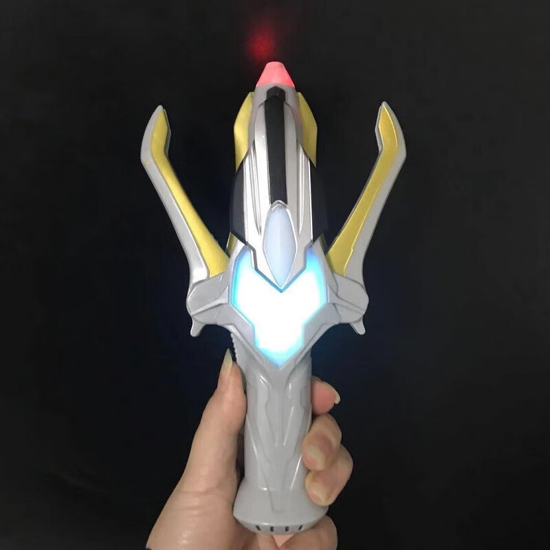 高闪奥特曼银河火花变身器玩具黑暗火花枪圣剑声光召唤器闪光人偶儿童