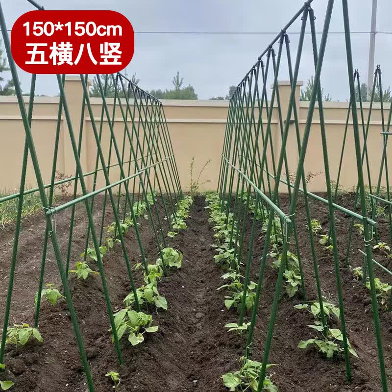 恰好时光爬藤架园艺支架花架 葡萄架菜园户外架150*150五横八竖管径11mm高性价比高么？