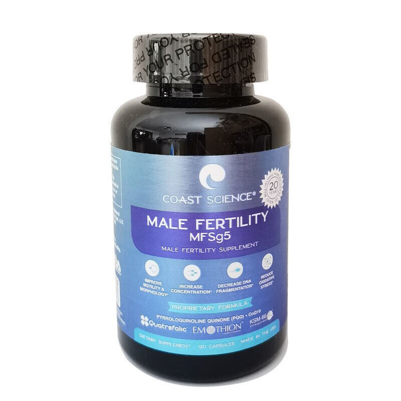 美国男士备孕精子活性男性备孕营养配方生殖健康120粒 一瓶体验装