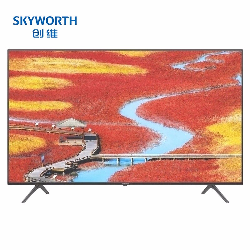 创维(skyworth)g20 4k超高清人工智能hdr智能网络平板电视机 全黑边框