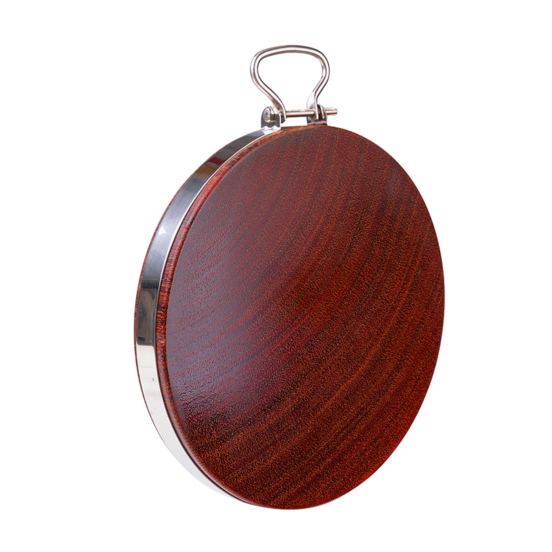 翼荏正宗越南红铁木砧板实木切菜板菜墩粘板厨房家用加厚圆形砧板 特