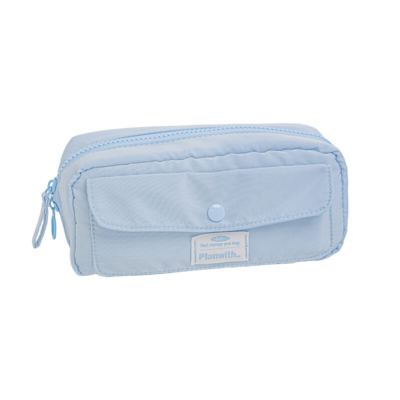 ROSY POSYROSY POSY 3D立体大容量笔袋2025新款ins风高颜值日系简约学生初高中生多层分区文具盒铅笔袋 棕色-Latte