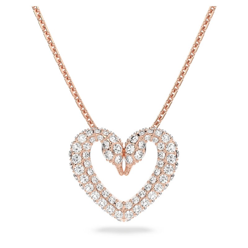 swarovski 施华洛世奇 swan una 无限爱心女士项链 情人节送女友礼物