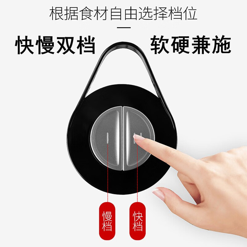 佳斯多 多功能绞肉机家用2.3L双档绞馅机电动不锈钢大容量碎肉机料理机绞馅机搅拌机PY-37932 双档-玻璃碗-单刀