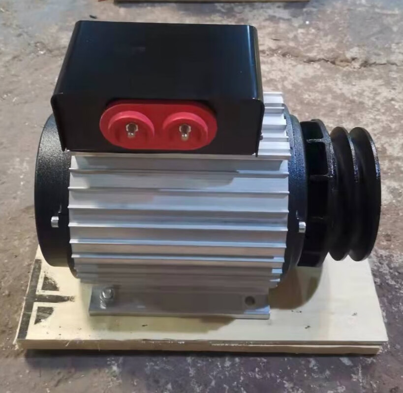 永磁发电机小型变频无刷220v免维护5-24kw三相380v微型吸盘发电机 5kw