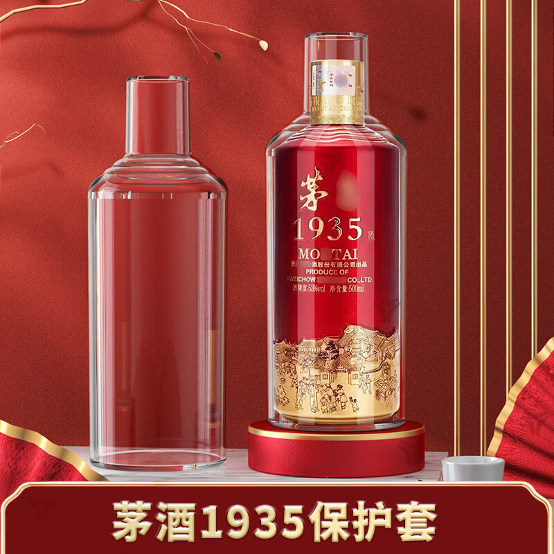 豪城（HAOCHENG）王子生肖飞天50-1000ml茅台酒瓶收藏保护套展示包装盒防尘24节气 1935专用【500ml】怎么样,好用不?