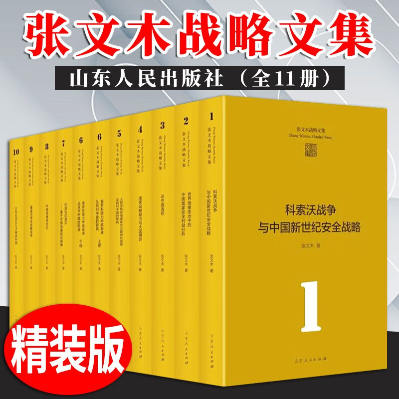 张文木战略文集（精装1-10册）全集11册 张文木教授研究成果 中国地缘政治论国家战略安全军事书籍
