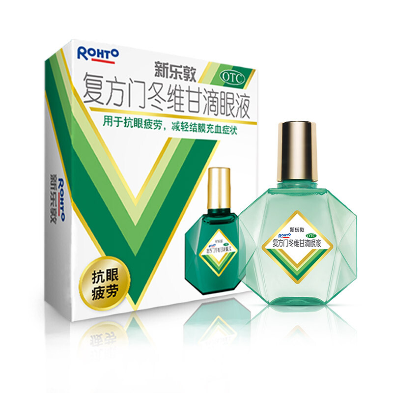 曼秀雷敦 新樂敦 復(fù)方門冬維甘滴眼液13ml 眼藥水 減輕結(jié)膜充血癥狀抗眼疲勞