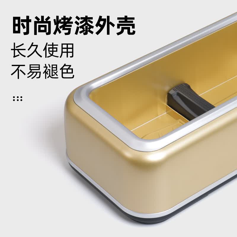 LYSHIYI鞋套机全自动高档家用一次性自动鞋膜机脚套机办公商用鞋覆膜机 豪华款鞋套机-香槟金(含300鞋套)