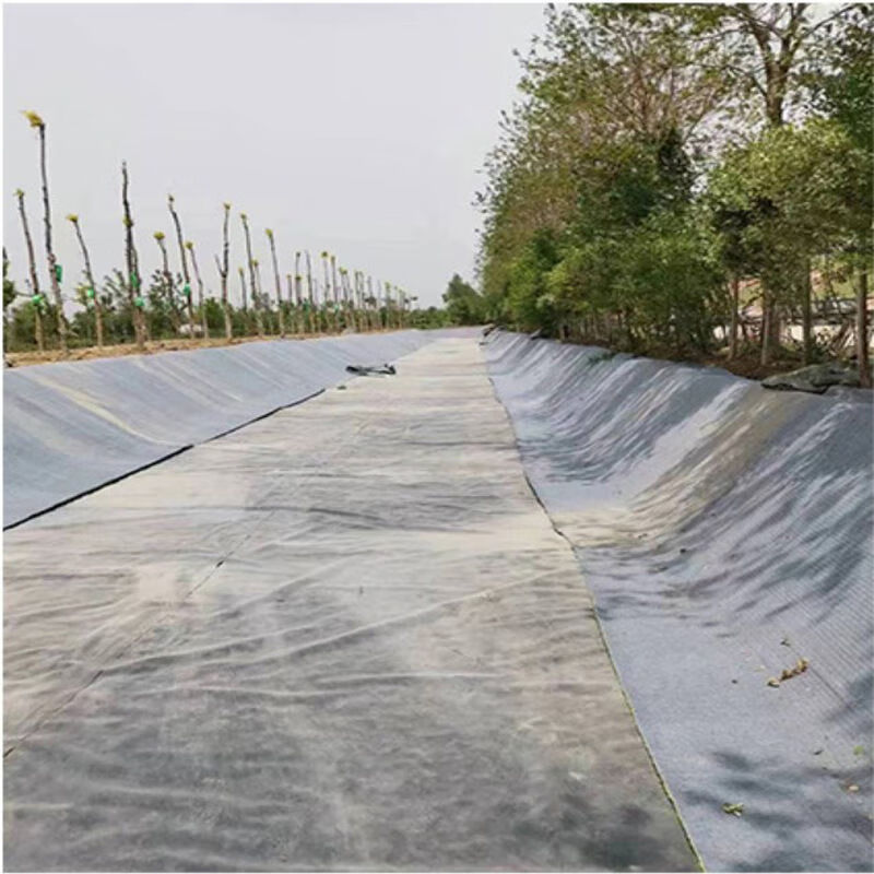 既羡水泥毯浇水固化新型混凝土鱼塘护坡铺路沟渠河道改造基坑固土毯布