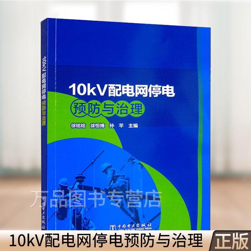 正版 10kv配电网停电预防与治理  徐铭铭 徐恒博 孙芊 主编
