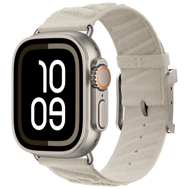 BHO適用蘋果手表表帶新款A(yù)pple iWatch S10/SE/Ultra2愛馬仕同款En Mer表帶S9/8/7尼龍編織海洋手表帶