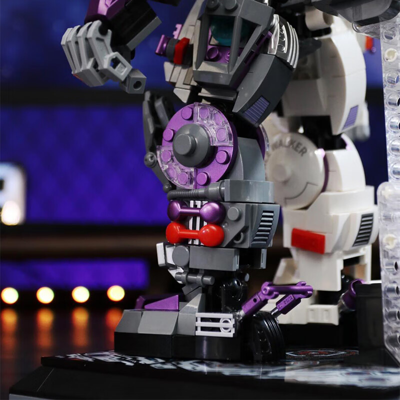 哲高积木拼装宇航员航天潮玩模型炫酷桌面摆件儿童玩具男生生日礼物 征服星辰半剖机甲宇航员1130pcs