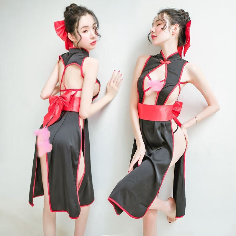 码套装挑逗衣服女衣服sm血滴子角色扮演情趣内衣套装大码胖子可穿瑰若