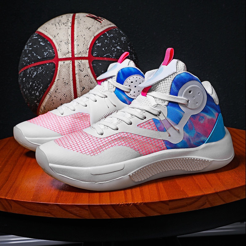 欧文7代8音速9low篮球鞋男冰淇淋樱花粉全城8九7高帮女运动鞋6 樱花粉