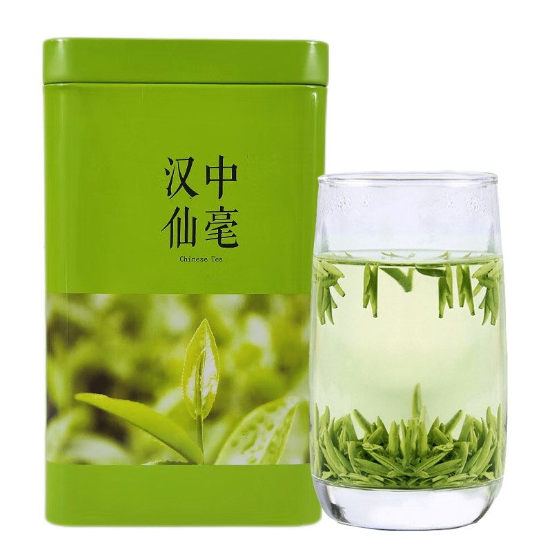 何王子2023新茶陕西汉中仙毫午子绿茶叶250g明前云雾茶毛尖