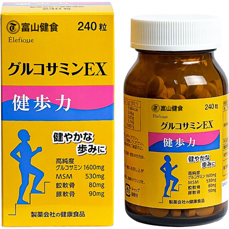 清大广仁氨糖软骨素护关节维骨力240粒/瓶默认