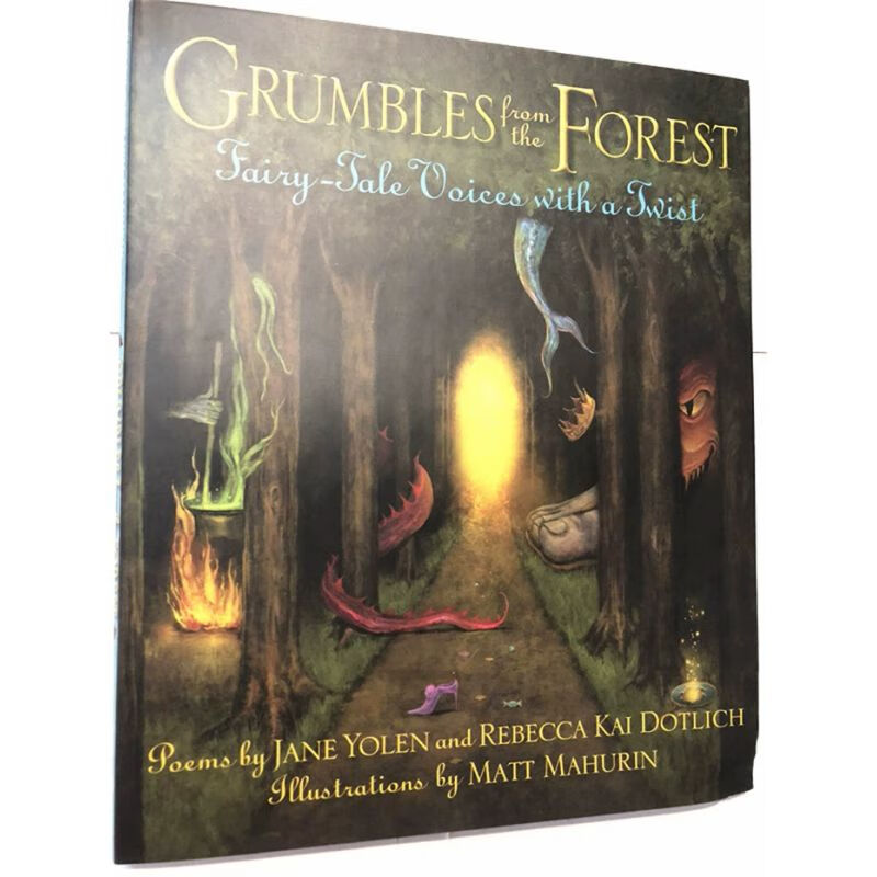 精装诗歌绘本 grumbles from the forest 英文版儿童故事书